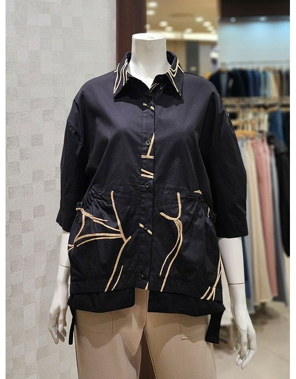 벨라디터치 V3E1BL23 아방가르드 셔츠 블라우스 1153969