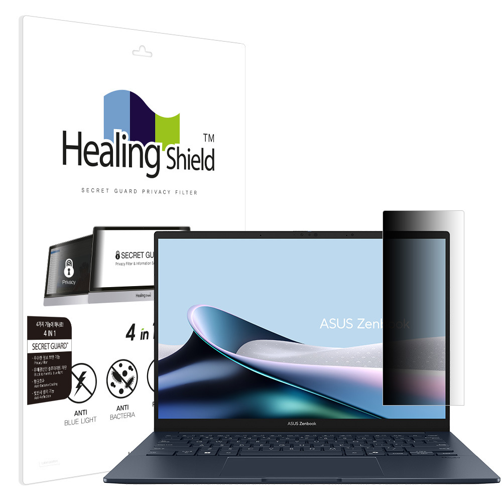 ASUS 젠북 14 OLED UX3405CA SNS 메신저 사이드 프라이버시 보안필름