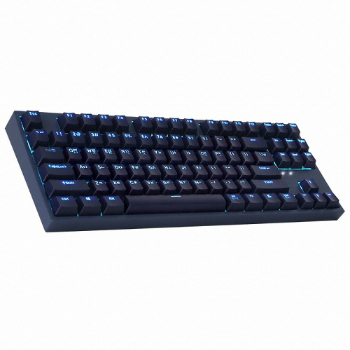 COX CK87 네이비 게이트론 LED 게이밍 기계식 (갈축)_이미지