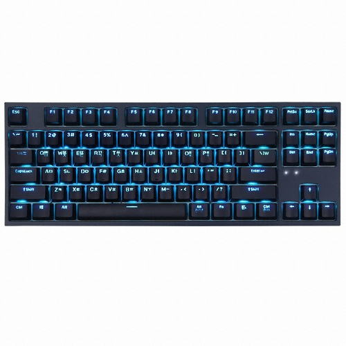 COX CK87 네이비 게이트론 LED 게이밍 기계식 (갈축)_이미지