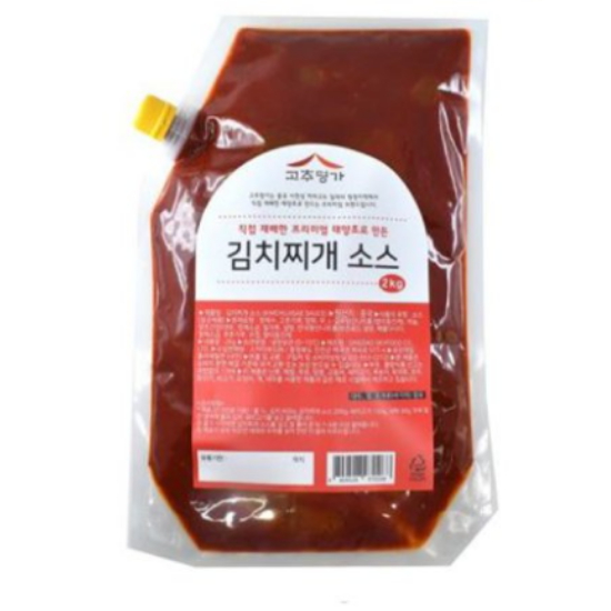 고추명가 김치찌개 소스 2kg (1개)
