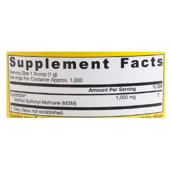 자로우포뮬러스 MSM 분말 1kg (1개)_이미지