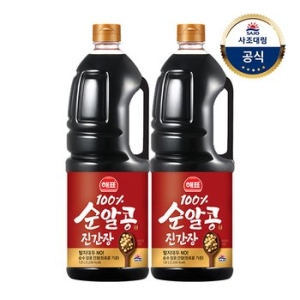 해표 순알콩 진간장 1.8L (2개)_이미지