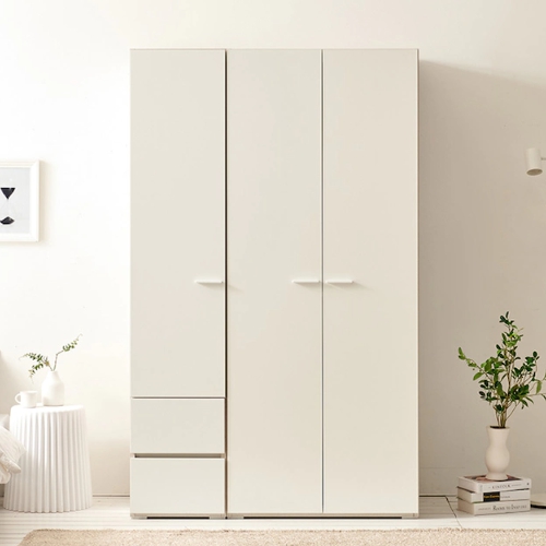 나무뜰 디움 키큰 투서랍 모듈 PUR PET 옷장 1200_이미지