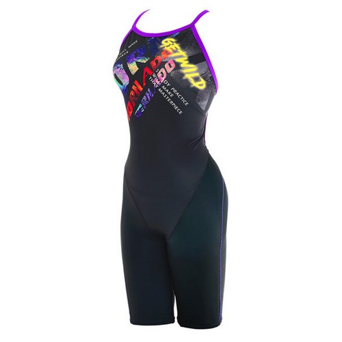 토네이도 PLR3405 여성 준선수용 4부반신 수영복