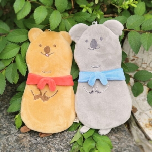코코카 쿼카 코알라 귀여운 필통 플랫파우치_이미지