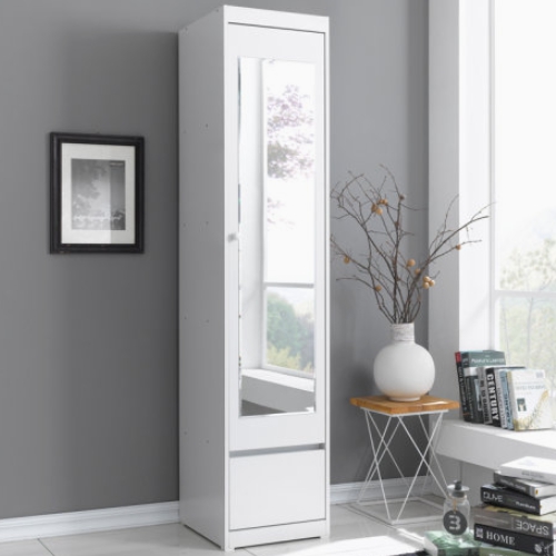 모로 멜리나 전신거울 서랍 화장대 400