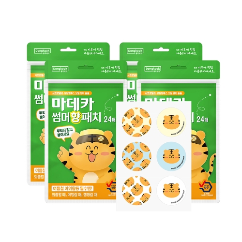  동국제약 마데카 썸머 향 패치 24매 [4개]