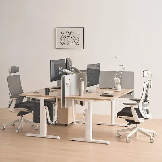 리바트 듀얼모터 라이트 패키지형 모션 스탠딩 책상 (1200x800)_이미지