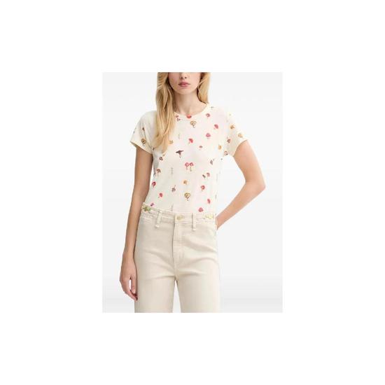 랙앤본 그래픽 프린트 티셔츠 RE6E25FT3SW T