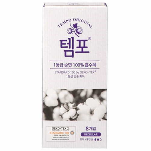 템포 오리지널 레귤러 8개 (6팩(48개))_이미지
