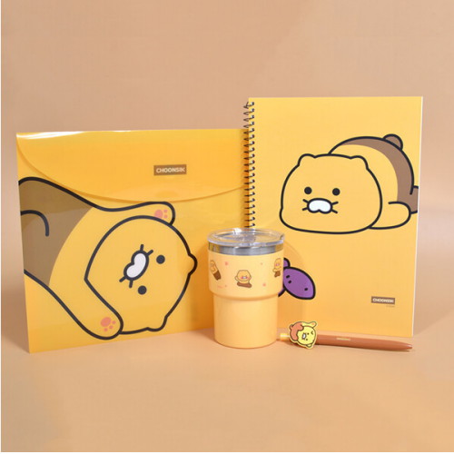 아이콘스 카카오프렌즈 춘식이 대학생 신학기 필수 아이템 선물 세트