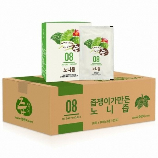굿모닝비엔에프 즙쟁이 노니즙 70ml 100포 (1개)_이미지
