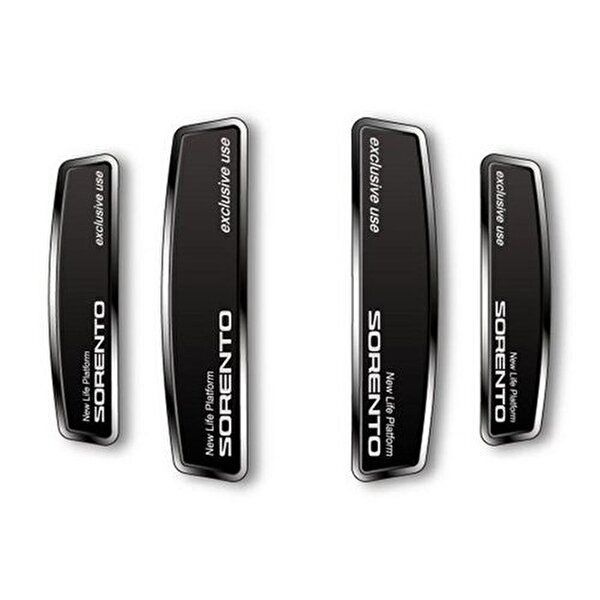 DXSOAUTO 블랙 쉴드 엠블럼 도어가드 (쏘렌토 MQ4)_이미지