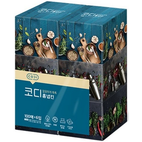 코디 홈냅킨 (600매)_이미지