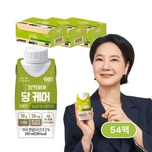 정식품 그린비아 당 케어 곡물맛 200ml (54개)