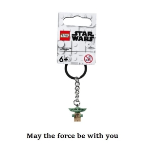 레고 스타워즈 열쇠고리 키링 854187 그로구 May the force be with you_이미지