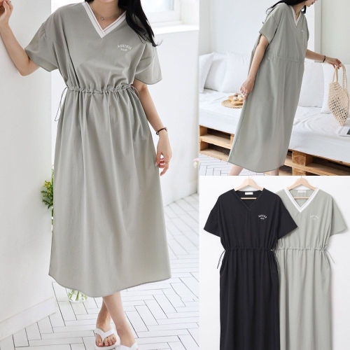 아이우먼 위쉬몰 SM 오스트가오리밴딩원피스 U697H506 빅사이즈