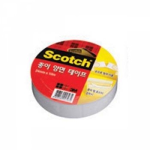 3M 스카치 종이 양면 테이프 24mm x 10m (5개)