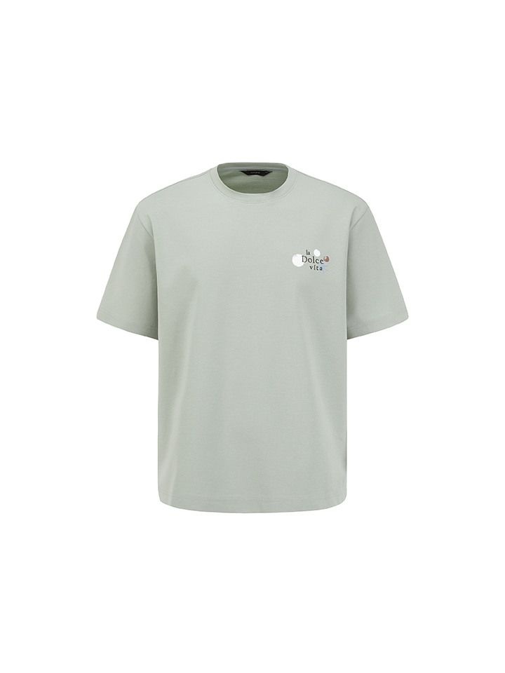 신성통상 ANDZ 남성 그래픽 앞자수 반팔티 BLF2TR1031GN