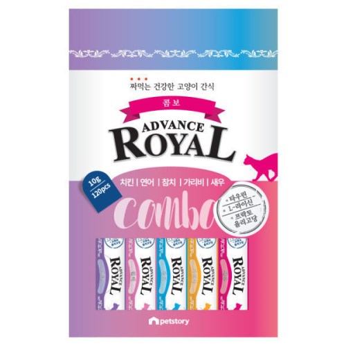 펫스토리 어드밴스 로얄 스틱 콤보 1200g (10g x 120p)[1개]