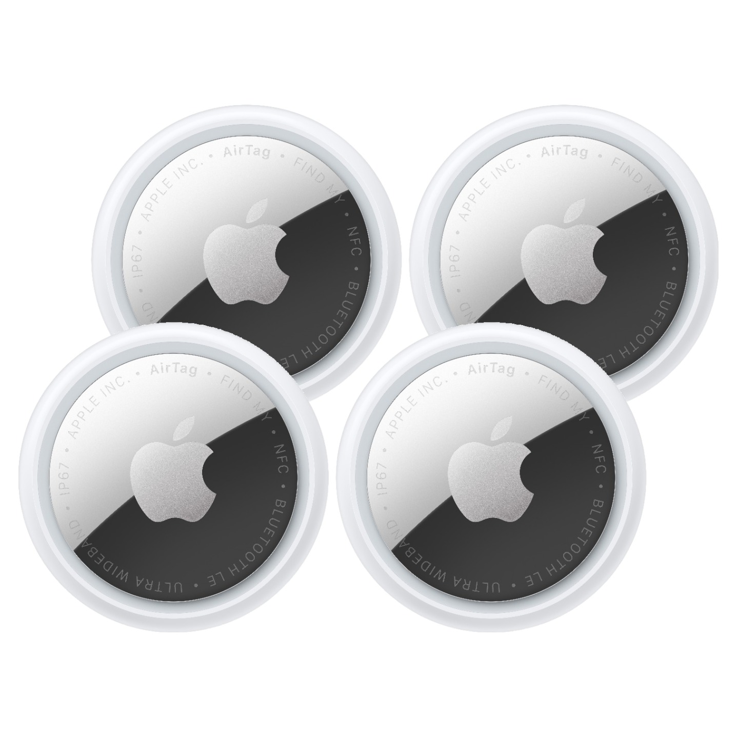 APPLE 에어태그 2세대 MFEA4KH/A (4팩, 정품)