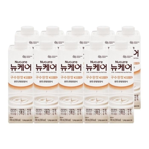 대상웰라이프 뉴케어 구수한맛 밸런스업 230ml (10개)