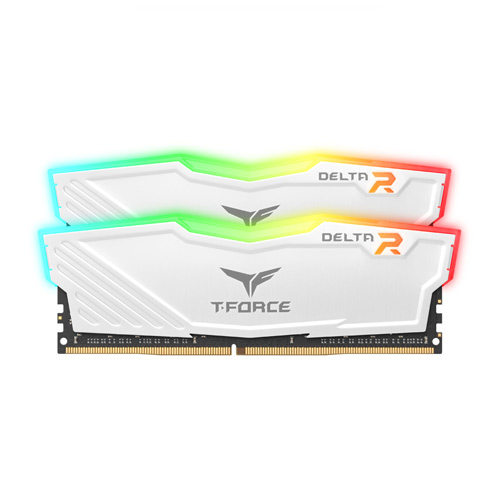 TeamGroup T-Force T-Force DDR4-3600 CL18 Delta RGB 화이트 패키지