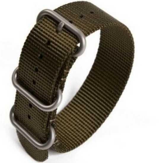 베르투치 B-TYPE 헤비듀티 나일론 나토밴드 (디펜더 올리브)