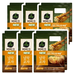 CJ제일제당 비비고 납작교자 315g (12개)_이미지