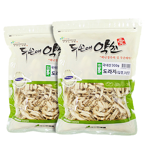 두손애약초 국내산 도라지(3년근) 300g이미지입니다. 누르면 해당 게시물로 새창이동합니다.