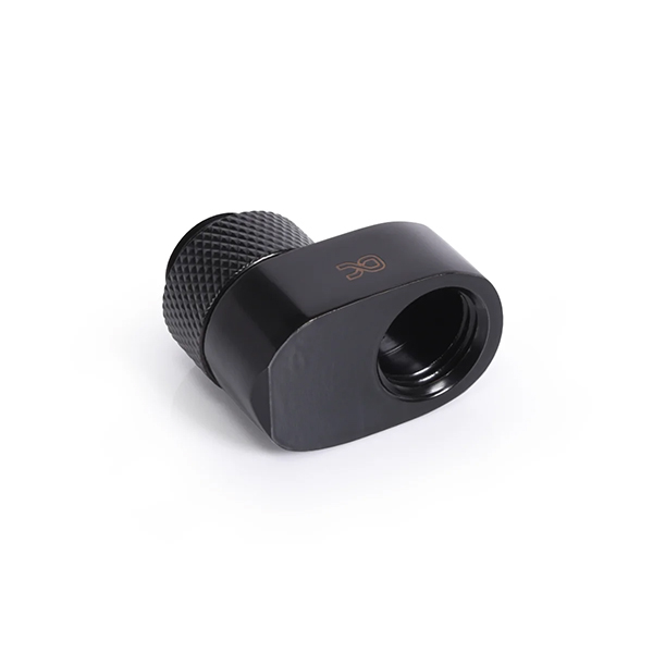 ALPHACOOL Eiszapfen 16mm 오프셋 회전 피팅 (블랙)_이미지
