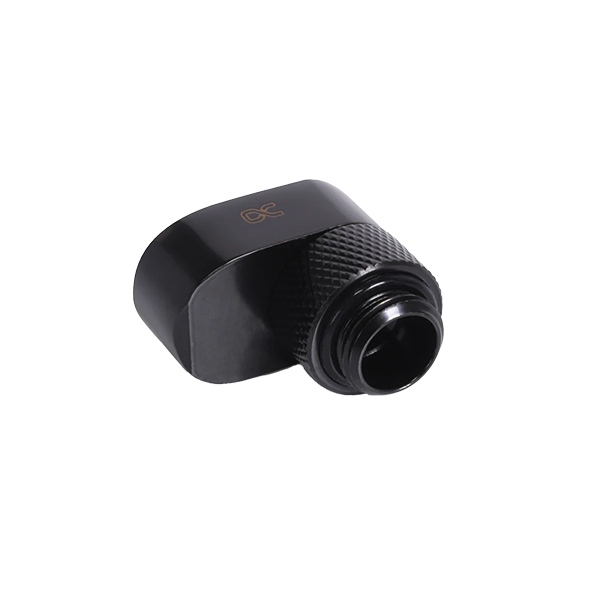 ALPHACOOL Eiszapfen 16mm 오프셋 회전 피팅 (블랙)_이미지