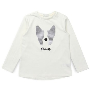 [불명] 27A75-330-51 그래픽포인트티셔츠 아이보리