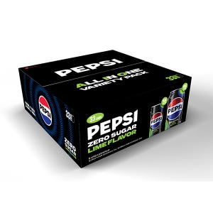 펩시콜라 제로슈거 라임향 올인원 버라이어티팩 210ml 18개 + 355ml 15개