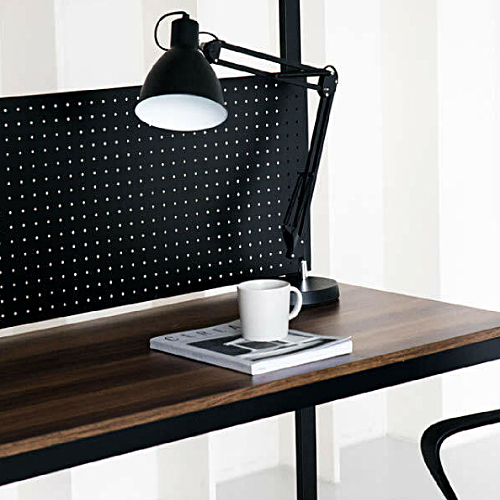 채우리 두유 철제 선반 타공판 책상 (1200x600)_이미지