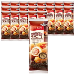 SPC삼립 그릭슈바인 프랑크푸르터 핫도그 85g (22개)_이미지
