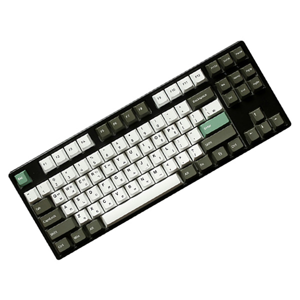 닌자87PRO G RGB 유무선 기계식 커스텀 키보드 블랙