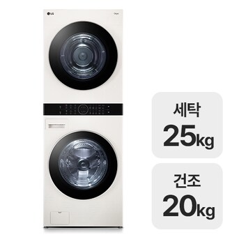 LG전자 트롬 오브제컬렉션 워시타워 <b>W20EEZM</b>