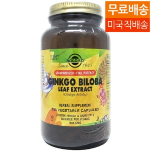  솔가 징코빌로바 잎 추출물 180캡슐