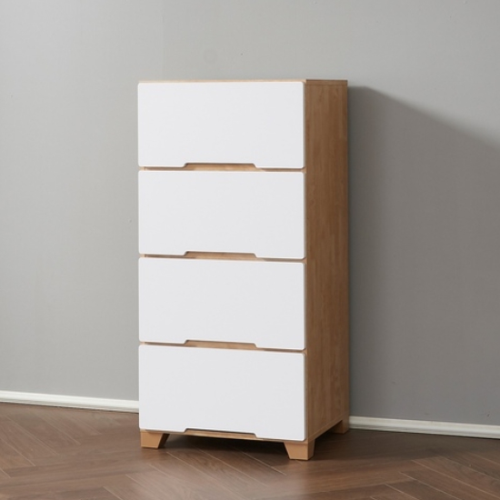 라샘  로지E 4단 틈새 수납 서랍장 500