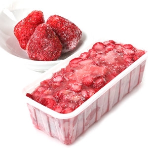 우양냉동 중국산 냉동딸기 무가당 홀 1kg (1개)_이미지
