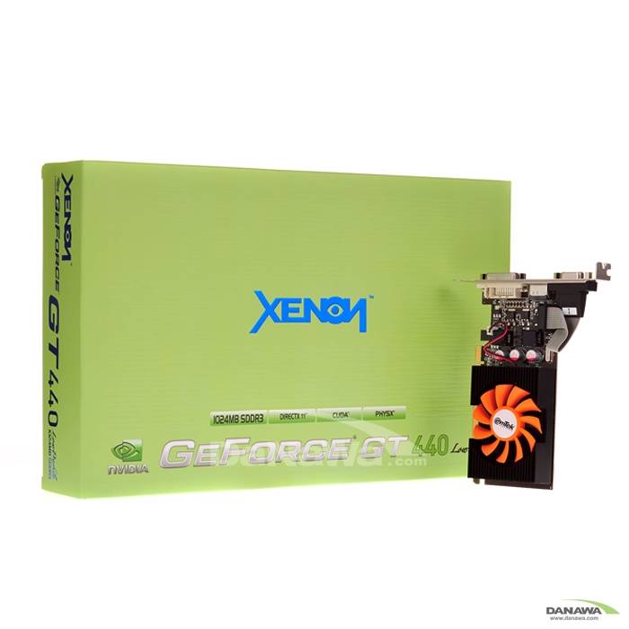 이엠텍 XENON 지포스 GT440 Lowprofile D3 1GB LP_이미지