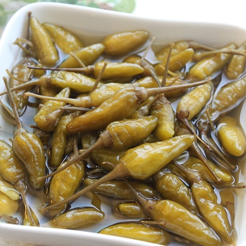 홈메이드 식 안심반찬 산고추