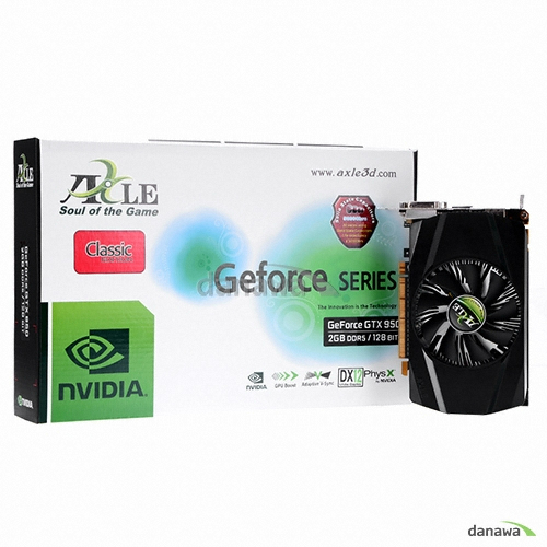 액슬 지포스 GTX950 D5 2GB_이미지
