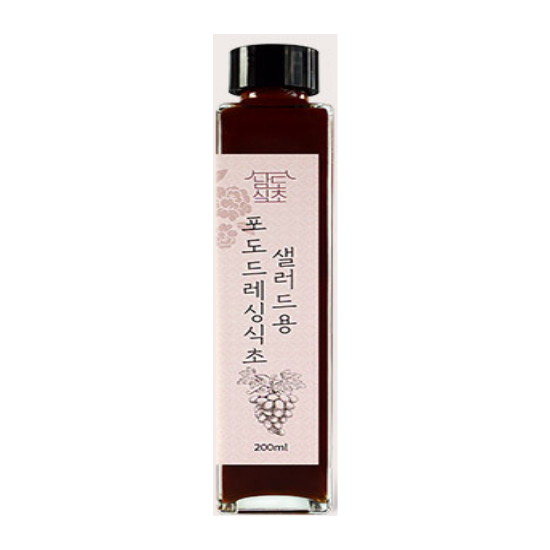 남도식초 하화숙 천연발효 포도 드레싱식초 200ml