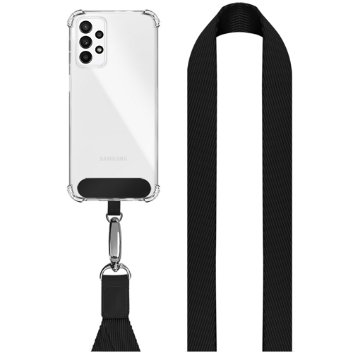 갤럭시A33 태그 홀더 싱글 스트랩 케이스