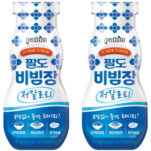 팔도 비빔장 저칼로리 185g (2개)