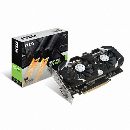 MSI 지포스 GTX1050 Ti OC D5 4GB 윈드스톰_이미지