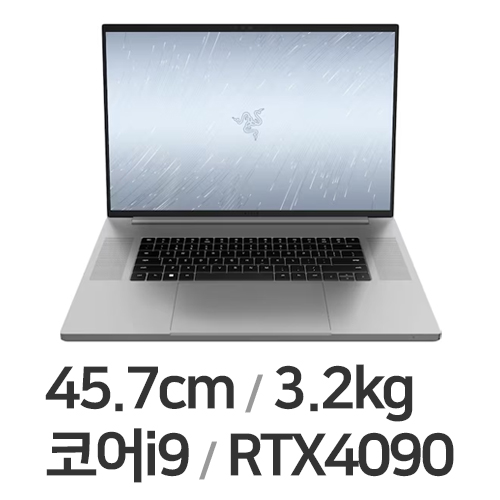 Razer Blade 18 13Gen R4090 QHD Mercury (SSD 1TB + SSD 1TB)